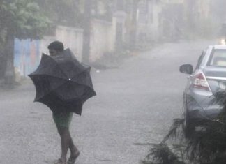 දිස්ත්රික්ක 7කට මි.මී. 100 ඉක්ම වූ තද වැසි