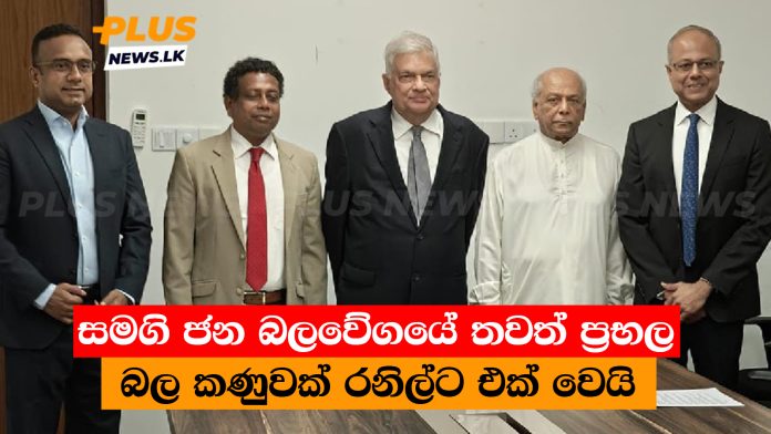 නාමයෝජනා දීම ඇරඹුණු සැණින් සමගි ජන බලවේගයේ තවත් ප්‍රභල බල කණුවක් රනිල්ට එක් වෙයි