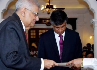 නව කැබිනට් නොවන අමාත්යවරයෙක් හා රාජ්ය අමාත්යවරයෙක් දිවුරුම් දෙයි