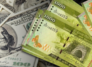 ඩොලරය පහළට