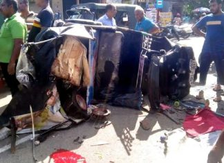 මාරක ටිපර් රථ අනතුරෙන් තිදෙනෙක් මරුට