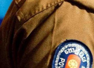 පොලිස් කොස්තාපල්ගේ අත සපා කෑ වරෙන්තුකරු පැනයයි