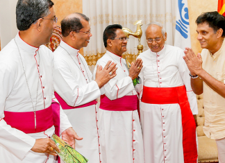 සජිත් ප්රේමදාස කාදිනල් හිමිට දුන් පොරොන්දුව