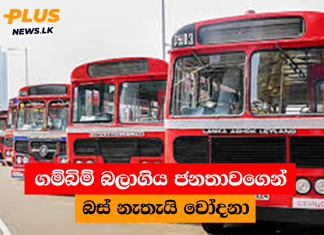 ගම්බිම් බලාගිය ජනතාවගෙන් බස් නැතැයි චෝදනා