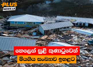 හෙලෙන් සුළි කුණාටුවෙන් මියගිය සංඛ්යාව ඉහළට