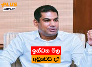 ඉන්ධන මිල අඩුවෙයි ද?