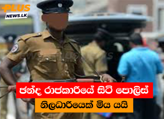 ඡන්ද රාජකාරියේ සිටි පොලිස් නිලධාරියෙක් මිය යයි
