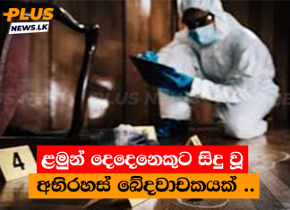ළමුන් දෙදෙනෙකුට සිදු වූ අභිරහස් ඛේදවාචකයක් ..