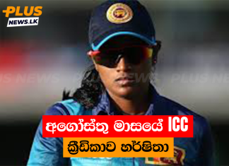 අගෝස්තු මාසයේ ICC ක්රීඩිකාව හර්ෂිතා