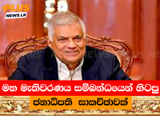 මහ මැතිවරණය සම්බන්ධයෙන් හිටපු ජනාධිපති සාකච්ඡාවක්