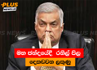 මහ ඡන්දයේදී රනිල් පිල දෙකඩවන ලකුණු