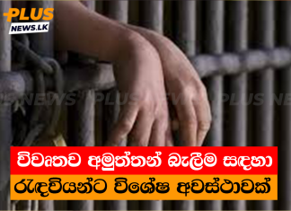 විවෘතව අමුත්තන් බැලීම සඳහා රැඳවියන්ට විශේෂ අවස්ථාවක්