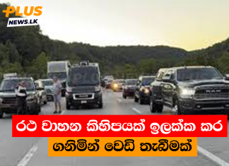 රථ වාහන කිහිපයක් ඉලක්ක කර ගනිමින් වෙඩි තැබීමක්