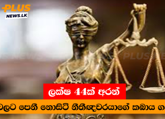 නඩුවලට පෙනී නොසිටි නීතීඥවරයාගේ කබාය ගලවයි
