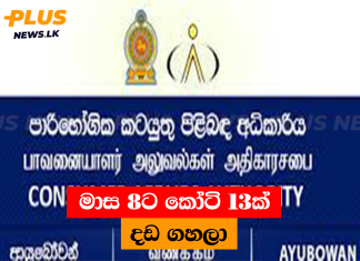 මාස 8ට කෝටි 13ක් දඩ ගහලා