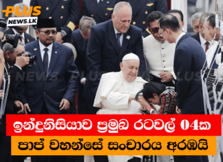 රටවල් 04ක පාප් වහන්සේ සංචාරය අරඹයි