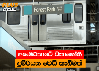 ඇමෙරිකාවේ චිකාගෝහි දුම්රියක වෙඩි තැබීමක්