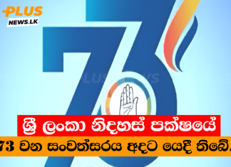 ශ්රී ලංකා නිදහස් පක්ෂයේ 73 වන සංවත්සරය අදට යෙදී තිබේ.