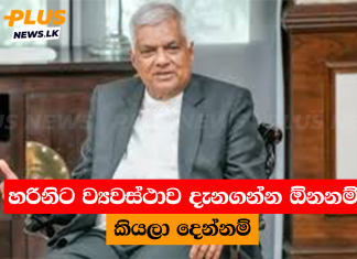 හරිනිට ව්යවස්ථාව දැනගන්න ඕනනම් කියලා දෙන්නම්