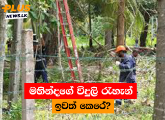 මහින්දගේ විදුලි රැහැන් ඉවත් කෙරේ?