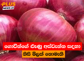 ගොවීන්ගේ ළුෑණු අස්වැන්න සදහා නිසි මිලක් නොමැති