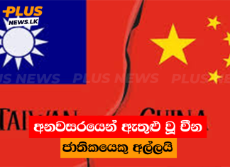 අනවසරයෙන් ඇතුළු වූ චීන ජාතිකයෙකු අල්ලයි