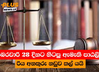 පෙබරවාරි 28 දිනට හිටපු ඇමැති පාඨලිගේ රිය අනතුරු නඩුව කල් යයි