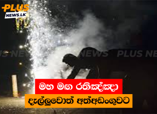 මහ මඟ රතිඤ්ඤා දැල්ලුවොත් අත්අඩංගුවට