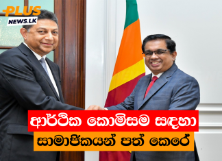 ආර්ථික කොමිසම සඳහා සාමාජිකයන් පත් කෙරේ
