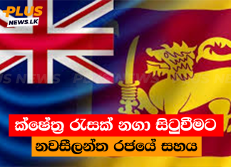 ක්ෂේත්ර රැසක් නගා සිටුවීමට නවසීලන්ත රජයේ සහය