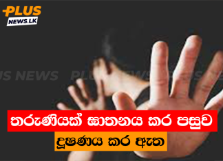 තරුණියක් ඝාතනය කර පසුව දූෂණය කර ඇත