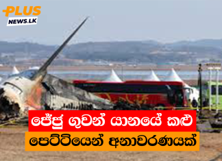 ජේජු ගුවන් යානයේ කළු පෙට්ටියෙන් අනාවරණයක්