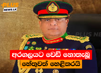 අරගලයට වෙඩි නොතැබූ හේතුවත් හෙළිකරයි