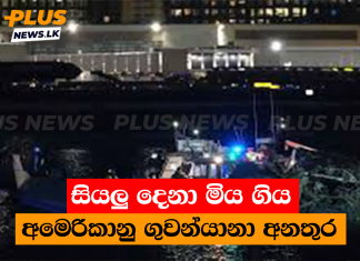 සියලු දෙනා මිය ගිය අමෙරිකානු ගුවන්යානා අනතුර