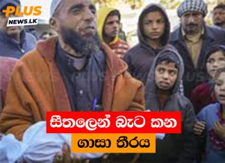 සීතලෙන් බැට කන ගාසා තීරය