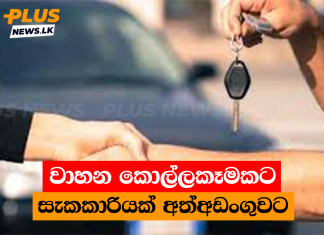 වාහන කොල්ලකෑමකට සැකකාරියක් අත්අඩංගුවට