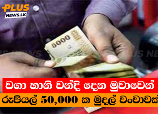 වගා හානි වන්දි දෙන මුවාවෙන් රුපියල් 50,000 ක මුදල් වංචාවක්