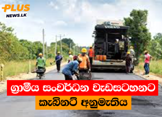 ග්රාමීය සංවර්ධන වැඩසටහනට කැබිනට් අනුමැතිය