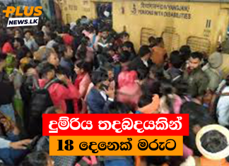දුම්රිය තදබදයකින් 18 දෙනෙක් මරුට