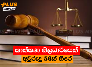 තාක්ෂණ නිලධාරියෙක් අවුරුදු 56ක් හිරේ