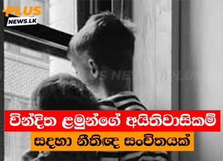 වින්දිත ළමුන්ගේ අයිතිවාසිකම් සදහා නීතිඥ සංචිතයක්